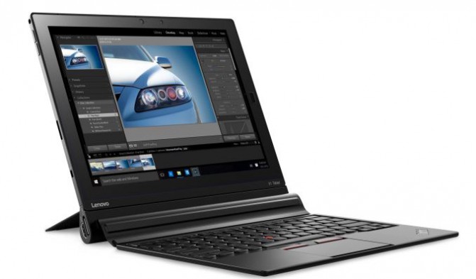 Lenovo показала планшет ThinkPad X1, который также может выполнять роль ноутбука, проектора и 3D камеры