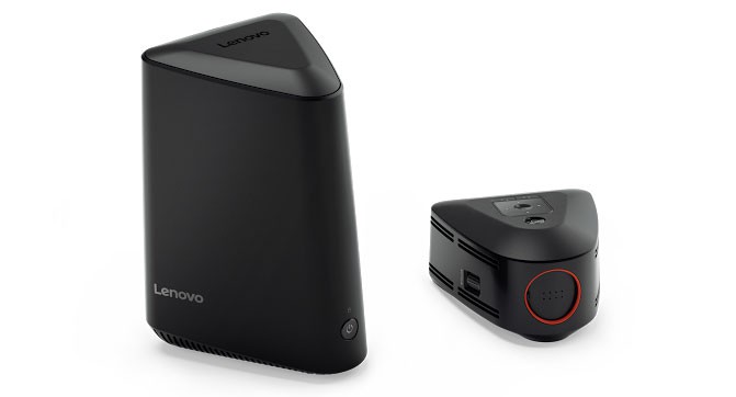 Lenovo показала компактный ПК ideacentre 610S со съёмным проектором