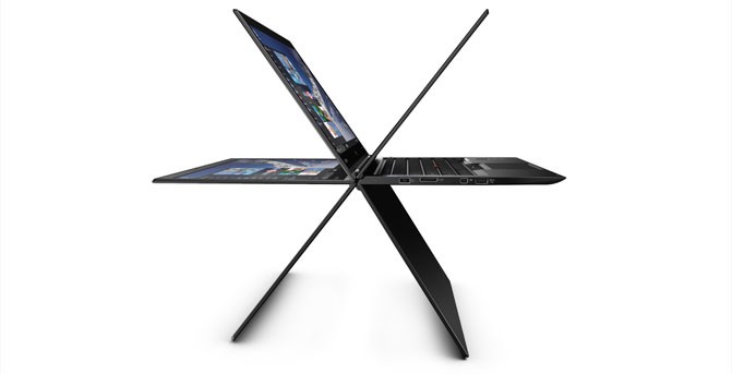 Lenovo представила на CES 2016 ноутбук-трансформер ThinkPad X1 Yoga, оснащённый OLED-дисплеем