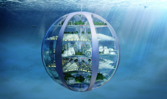 Samsung показала своё видение неблизкого будущего: супернебоскрёбы из углеродных нанотрубок, подводные мегаполисы, колонии на Марсе и другие невероятные вещи