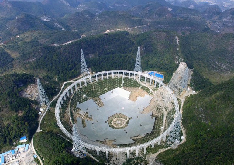 Китай строит самый большой телескоп, чтобы найти инопланетян