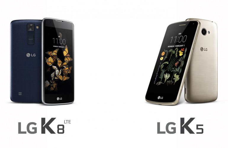 LG K8 & K5