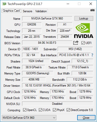 MSI_GTX960_GAMING_4G_GPU-Z_info