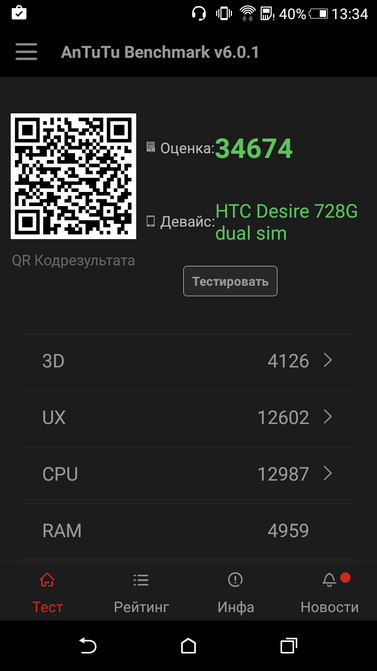 Обзор HTC Desire 728G dual sim