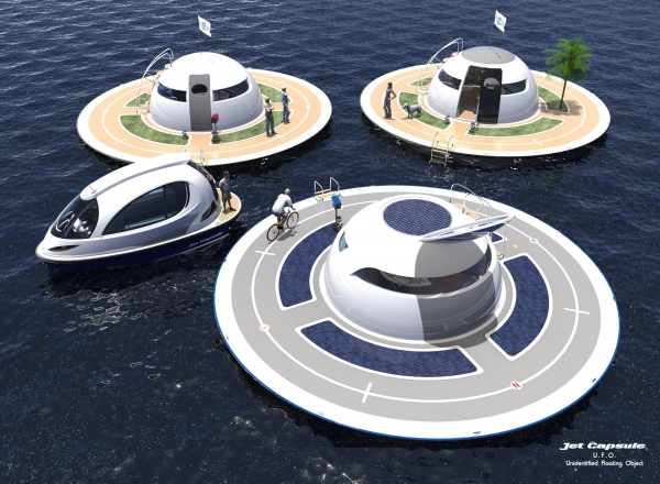 В Италии спроектировали плавучий энергонезависимый дом