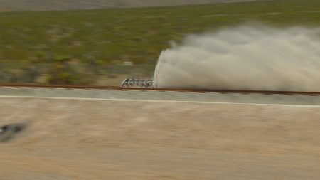 Hyperloop One успешно испытала силовую установку вакуумного поезда Hyperloop