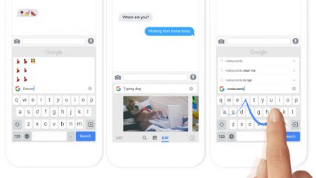 Google Gboard – виртуальная клавиатура для iOS со встроенными возможностями поиска