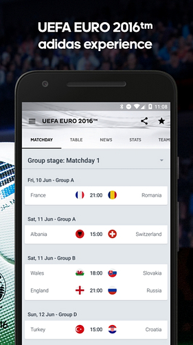 Евро 2016: лучшие приложения и ресурсы для болельщиков