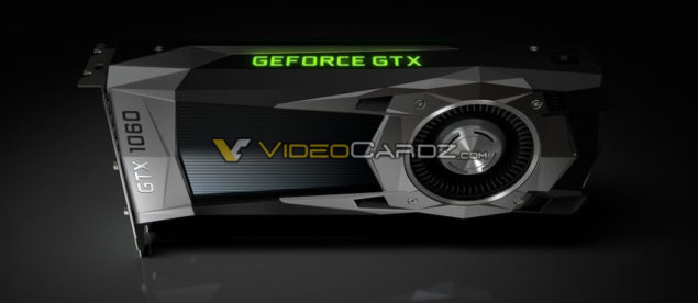 Представлена видеокарта NVIDIA GeForce GTX 1060 стоимостью $250