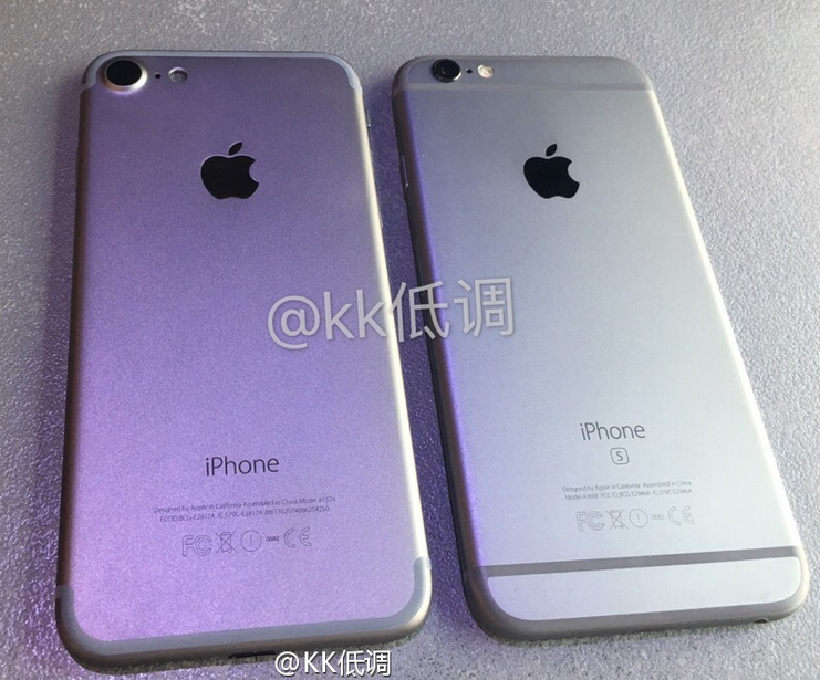 Фото и видео, на которых смартфон Apple iPhone 7 сравнивается с нынешней моделью iPhone 6s