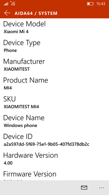 Смотрим на Xiaomi Mi4 под управлением Windows 10 Mobile