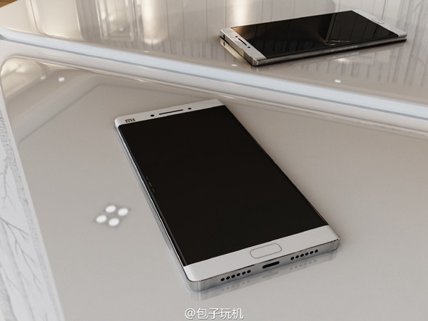 Появились рендерные изображения смартфона Xiaomi Mi Note 2, созданные на основании слухов и утечек