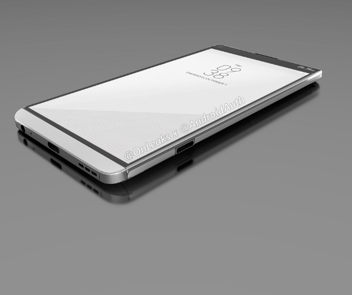 Первые изображения LG V20 дают возможность понять, как будет выглядеть этот смартфон