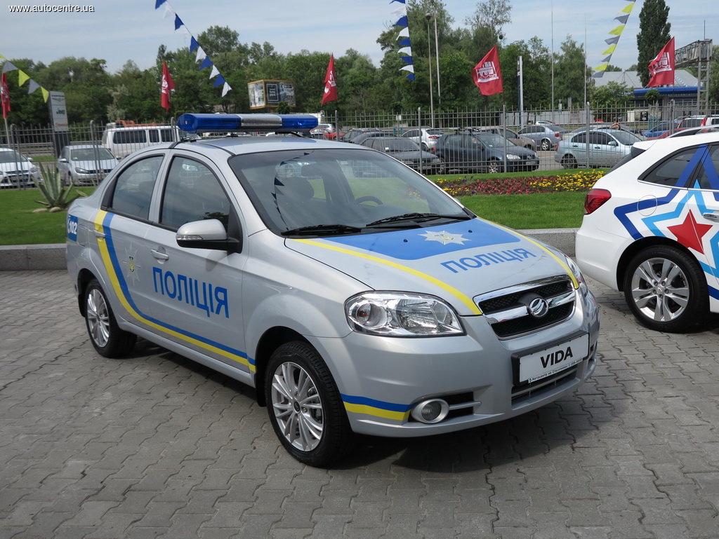Украинская полиция машины