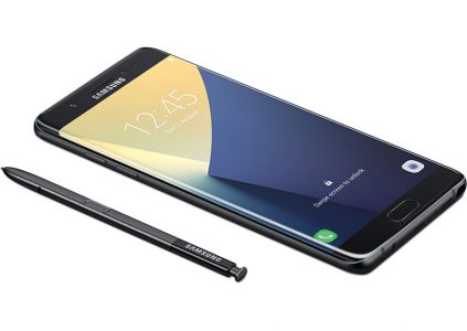 Samsung официально представила смартфон Galaxy Note7 со сканером радужной оболочки глаза и улучшенным стилусом