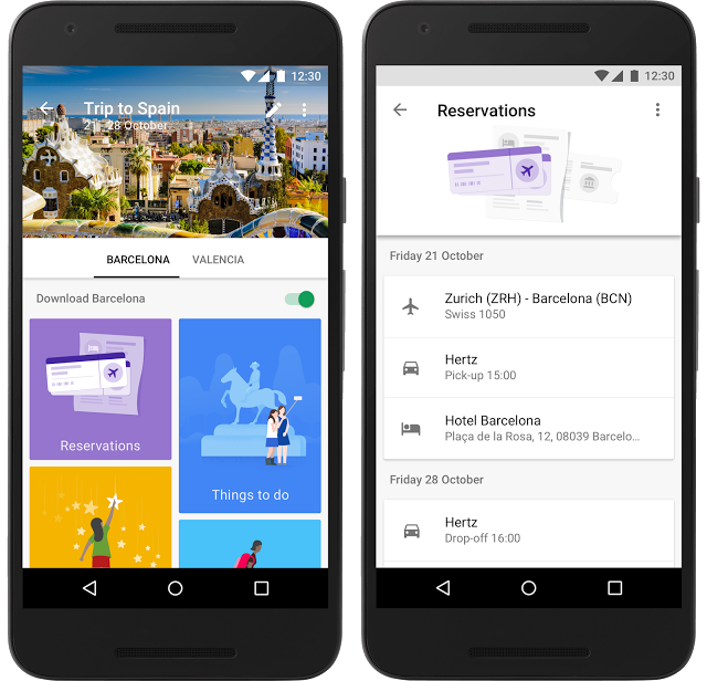 Google выпустила мобильное приложение для планирования путешествий Google Trips