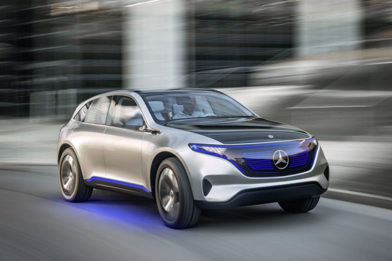 Mercedes представила новый бренд электромобилей EQ и концепт внедорожника Generation EQ