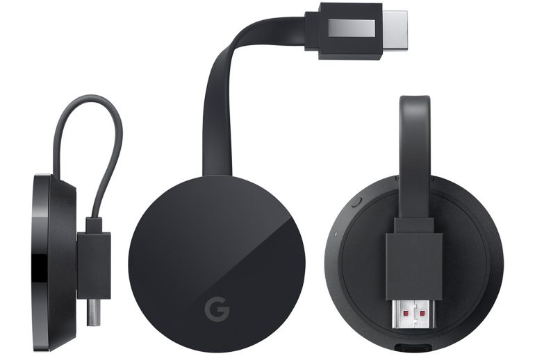 Первое изображение Google Chromecast Ultra с логотипом «G», новый медиаплеер предложит поддержку 4K и HDR по вдвое возросшей цене