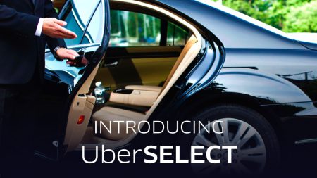 Uber запустил в Киеве новый сервис UberSELECT с автомобилями комфорт-класса, водителями с лучшими рейтингами и более высоким тарифом