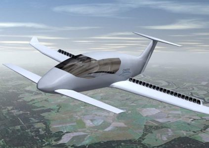 Во Франции разрабатывают электрический самолет Ampere, который получит 32-40 электропропеллеров