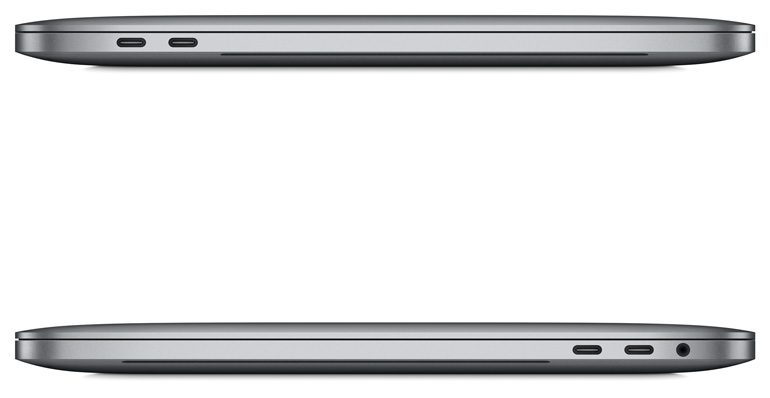 Новые ноутбуки Apple MacBook Pro с сенсорной панелью Touch Bar над клавиатурой