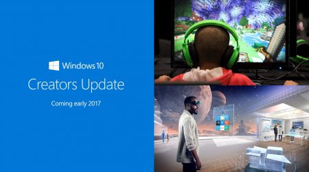 Microsoft анонсировала обновление Windows 10 Creators Update с упором на 3D, смешанную реальность, игры в 4K-разрешении и игровые трансляции в один клик