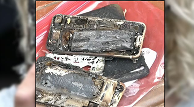 Смартфон Apple iPhone 7 стал причиной возгорания авто