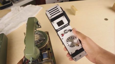 Американский инженер создал мобильный телефон с дисковым номеронабирателем