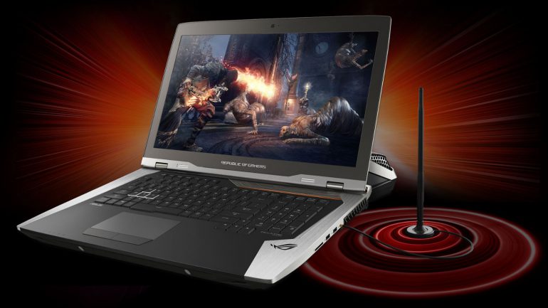 ASUS анонсировала игровой ноутбук ROG GX800 с двумя видеокартами NVIDIA GeForce GTX 1080 и внешней системой жидкостного охлаждения