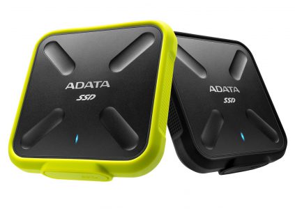 ADATA SD700 — первый в мире внешний ударопрочный 3D NAND SSD с защитой от воды и пыли IP68
