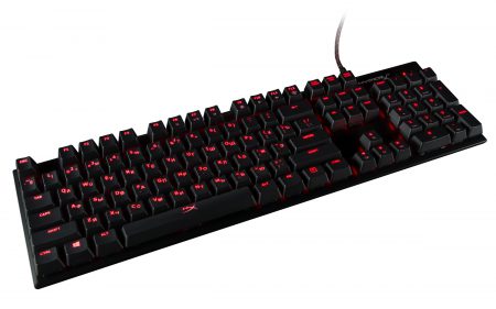 В Украине стартуют продажи механических клавиатур HyperX Alloy FPS на переключателях «Red» и «Brown» по цене 3225 грн