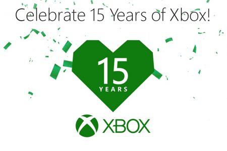Microsoft празднует 15 летний юбилей с момента выхода первой консоли Xbox и предлагает скидки на игры до 50%