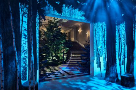 Дизайнеры Apple Джони Айв и Марк Ньюсон «нарядили» рождественскую ёлку для лондонского отеля Claridge’s