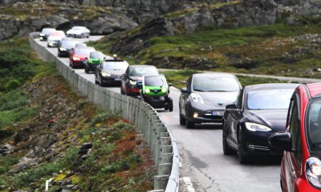 Норвегия достигла отметки в 100 тыс. электромобилей и собирается увеличить их количество в 4 раза к 2020 году