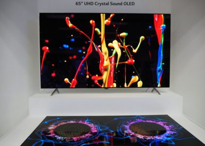 Новые OLED панели от LG Display: чрезвычайно тонкие и с интегрированной акустикой