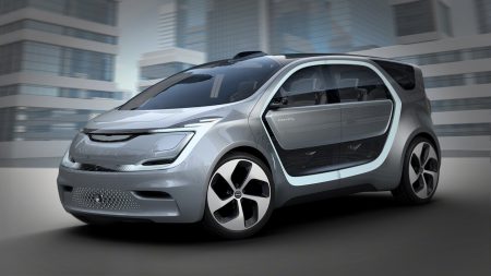 Chrysler Portal — концепт электромобиля со встроенной селфи-камерой, распознающий лица и голоса своих пассажиров [CES 2017]