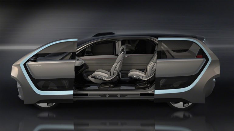 Chrysler Portal - концепт электромобиля со встроенной селфи-камерой, распознающий лица и голоса своих пассажиров [CES 2017]