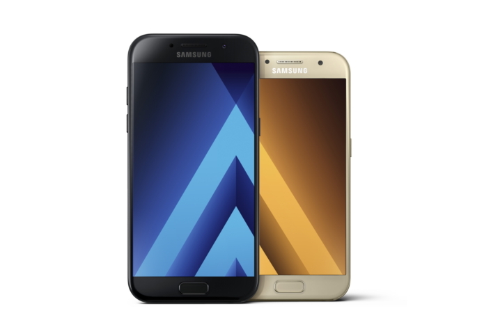 Представлены пылевлагозащищенные смартфоны Samsung Galaxy A7, A5 и A3 образца 2017 года