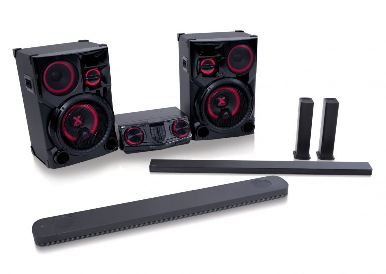 LG представила новые звуковые панели для ТВ с поддержкой технологии Dolby Atmos и мощную акустику LOUDR для вечеринок [CES 2017]
