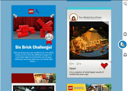Lego запустила социальную сеть для детей
