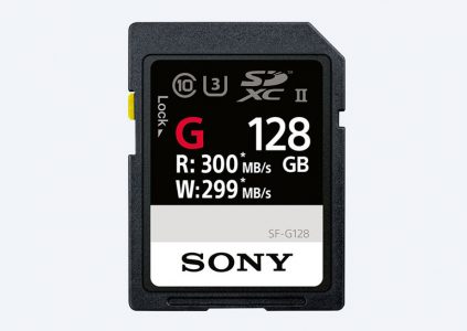 Sony анонсировала карту памяти SD с рекордной скоростью записи 299 МБ/с