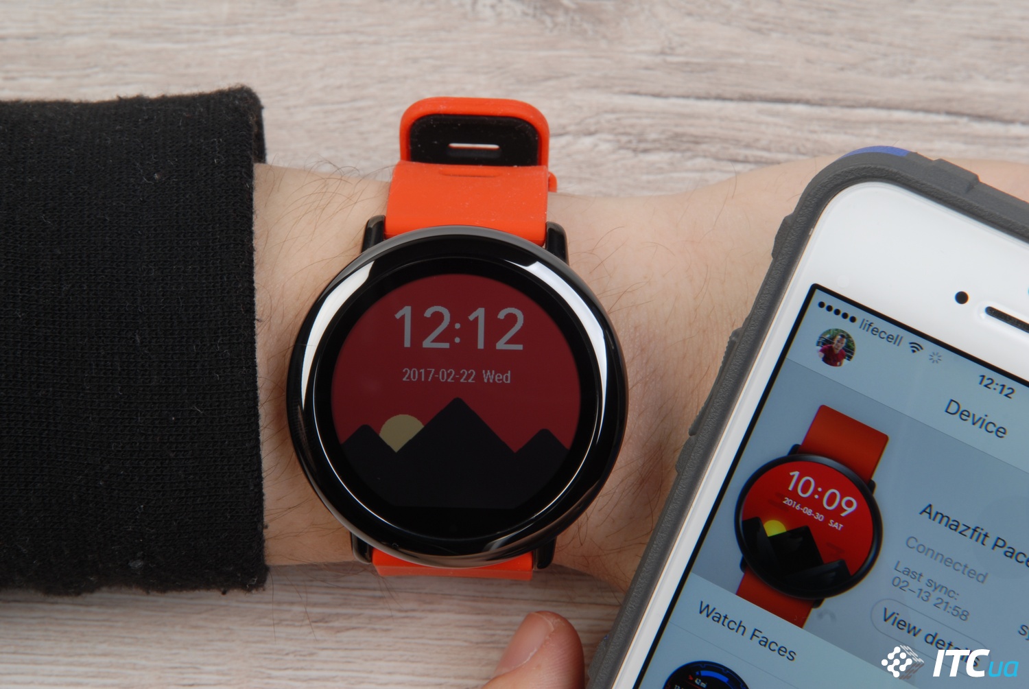 android wear amazfit pace