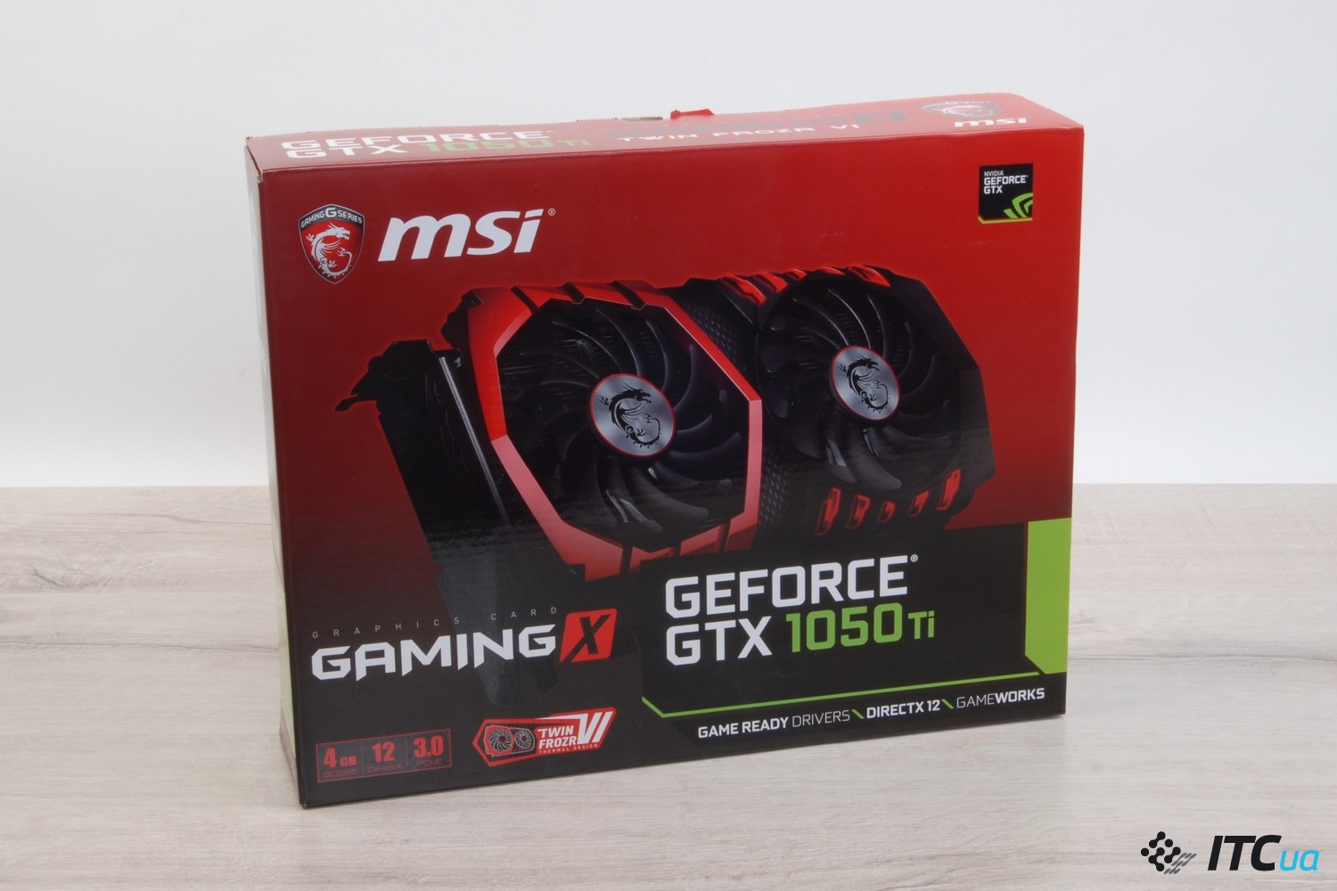 Обзор видеокарты MSI GeForce GTX 1050 Ti GAMING X 4G
