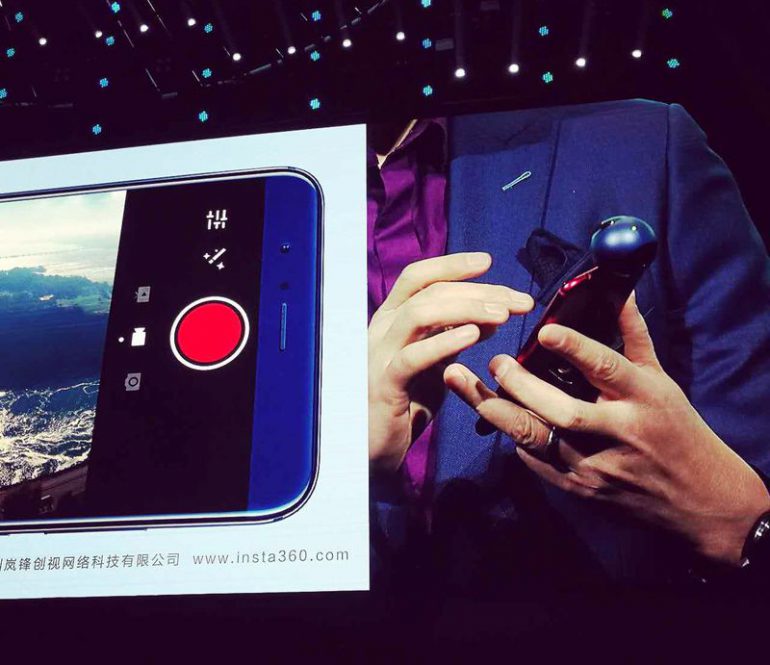 Huawei анонсировала камеру для смартфонов Honor VR Camera, способную записывать видео с охватом 360 градусов