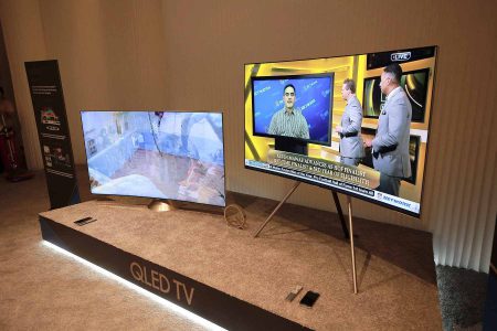 Новые телевизоры Samsung QLED с экранами на квантовых точках стоят от $2500