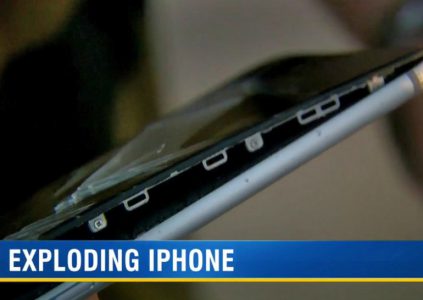 Смартфон iPhone 6 Plus загорелся во время ночной подзарядки, Apple обещает компенсацию