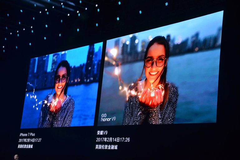 В Китае анонсировали флагманский смартфон Huawei Honor V9 с 5,7-дюймовым дисплеем, 6 ГБ ОЗУ и сдвоенной 12 Мп камерой для 3D-моделирования
