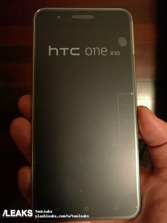 Появилось реальное фото 5,5-дюймового смартфона среднего уровня HTC One X10, анонс которого ожидается на MWC 2017