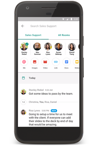 Google разделила мессенджер Hangouts на приложения Chat и Meet, ориентированные на корпоративный сегмент