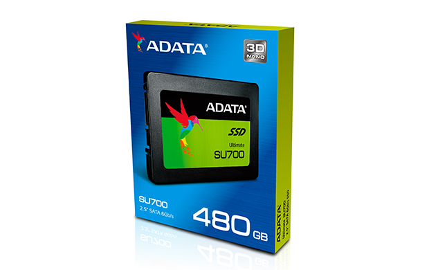 ADATA Ultimate SU700 - новый 2,5-дюймовый 3D NAND SSD-накопитель с интерфейсом SATA 6Gb/s и встроенной защитой данных